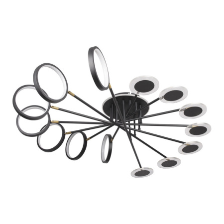 Люстры накладные — Накладная люстра LOFT IT 10164L Black купить в 