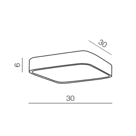 Накладные светильники — Накладной светильник Azzardo Lucie 43 AZ1309 купить в 