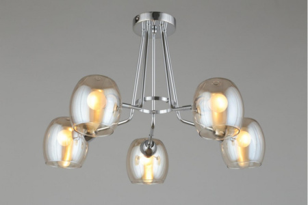 Люстры на штанге — Люстра на штанге Omnilux OML-27307-05 купить в 
