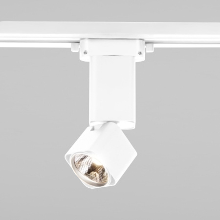 Трековые светильники — Светильник на шине Elektrostandard Cubus белый матовый 10W 4200K (85516/01) однофазный купить в 