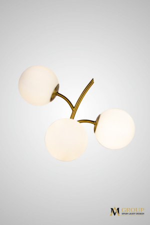 Настенные бра — Бра AM Group AM359-3GAB купить в 