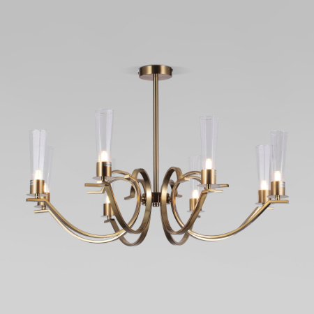 Люстры на штанге — Люстра на штанге Eurosvet 60141/8 латунь купить в  Люстры на штанге — Люстра на штанге Eurosvet 60141/8 латунь купить в