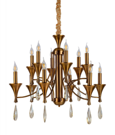 Люстры подвесные — Подвесная люстра Lumina Deco LDP 1230-12 MD купить в 