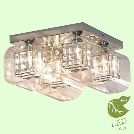 Люстры накладные — Накладная люстра Lussole GRLSC-8007-04 купить в 