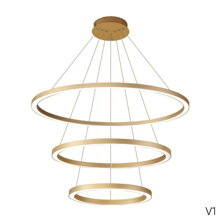 Подвесные светильники — Подвесной светильник Crystal Lux FORTUNA SP158W LED GOLD купить в 