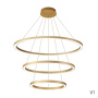 Подвесные светильники — Подвесной светильник Crystal Lux FORTUNA SP158W LED GOLD купить в 