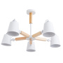 Люстры на штанге — Люстра на штанге ARTE Lamp A7141PL-5WH купить в  Люстры на штанге — Люстра на штанге ARTE Lamp A7141PL-5WH купить в