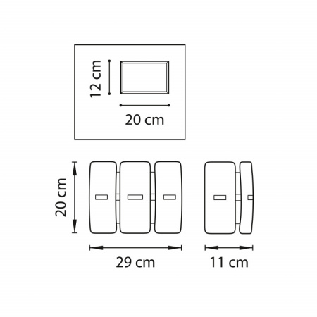 Настенные бра — Бра Lightstar 801616 купить в 