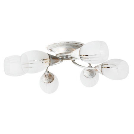 Люстры накладные — Накладная люстра ARTE Lamp A2701PL-6WG купить в  Люстры накладные — Накладная люстра ARTE Lamp A2701PL-6WG купить в