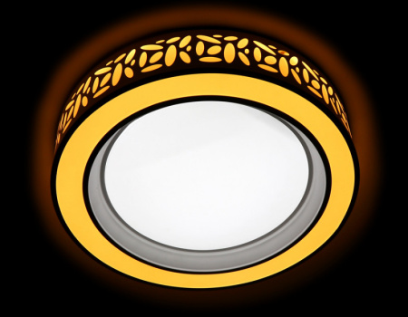 Накладные светильники — Накладной светильник Ambrella Light F210 WH 96W D520 купить в 