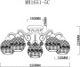 Люстры накладные — Накладная люстра MyFar MR1651-5C купить в  Люстры накладные — Накладная люстра MyFar MR1651-5C купить в