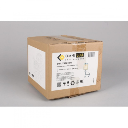 Настенные бра — Бра Omnilux OML-79901-01 купить в 