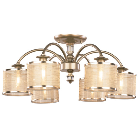 Люстры на штанге — Люстра на штанге Freya FR2539CL-06G купить в 