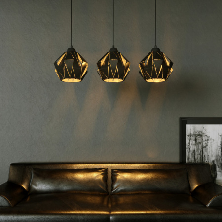 Подвесные светильники — Подвесной светильник Eurosvet 50137/3 черный купить в  Подвесные светильники — Подвесной светильник Eurosvet 50137/3 черный купить в