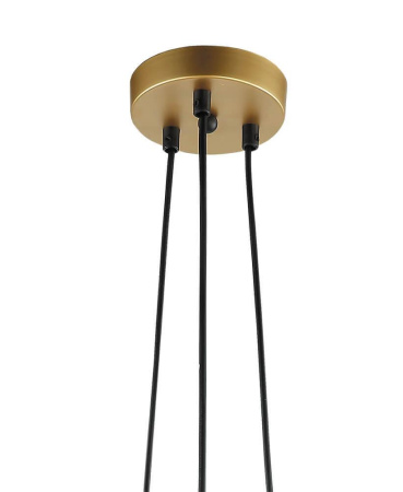 Люстры подвесные — Подвесная люстра Lumien Hall Ноэль 4005/3P-GD-BK купить в 