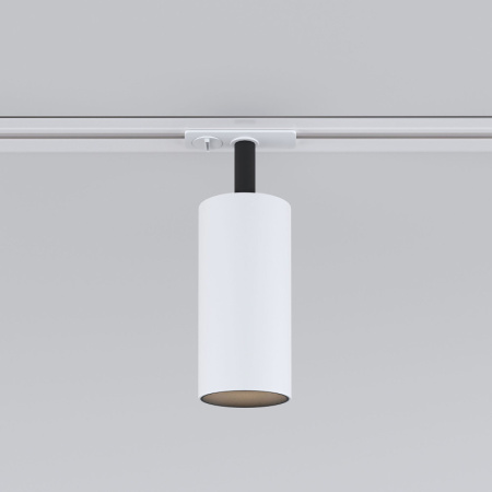 Трековые светильники — Светильник на шине Elektrostandard Diffe белый/черный 15W 4200K (85166/01) однофазный купить в 