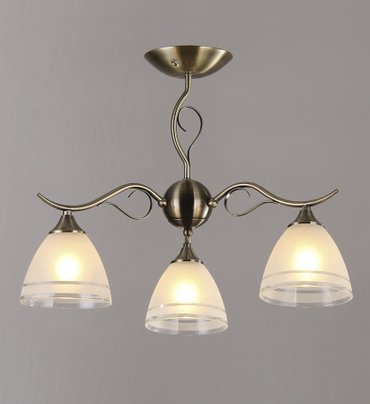 Потолочные люстры — 2578/3 бронза купить в 