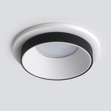 Встраиваемые точечные светильники — Встраиваемый светильник Elektrostandard 113 MR16 белый/черный купить в  Встраиваемые точечные светильники — Встраиваемый светильник Elektrostandard 113 MR16 белый/черный купить в