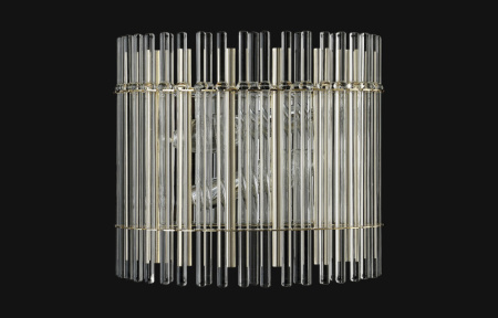 Настенные бра — Бра Crystal Lux AURELIO AP2 GOLD+CHROME/TRANSPARENT купить в 