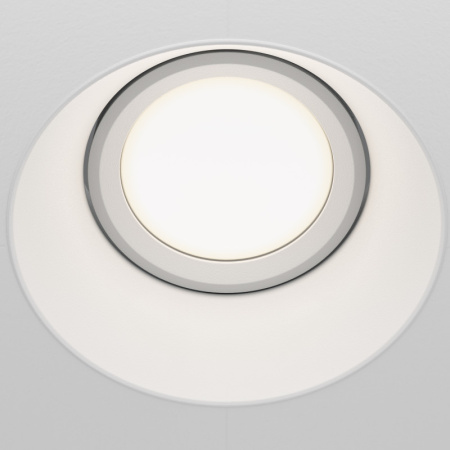 Встраиваемые точечные светильники — Встраиваемый светильник Maytoni Technical DL042-01-RD-W купить в 