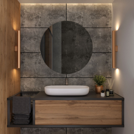 Настенные бра — Бра Elektrostandard Langer матовое золото (40124/LED) купить в 