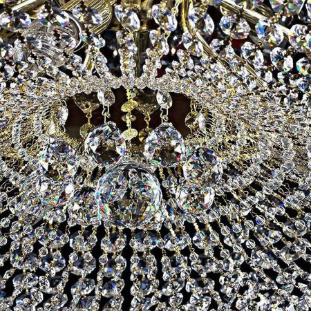 Потолочные люстры — Потолочная люстра Artglass Gertruda Dia 800 Polished CE купить в 