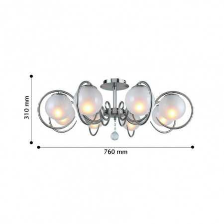 Люстры на штанге — Люстра на штанге F-Promo 2349-8U купить в 