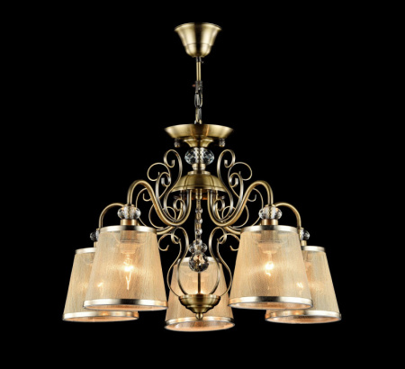 Люстры подвесные — Подвесная люстра Freya FR2405-PL-05-BZ купить в 