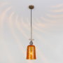 Подвесные светильники — Подвесной светильник Eurosvet 50194/1 янтарный купить в 