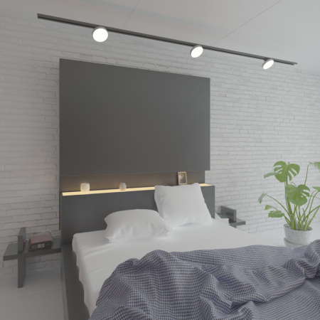 Трековые светильники — Светильник на шине Elektrostandard Pila серебро 12W 4200K (85078/01) однофазный купить в 