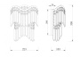 Настенные бра — Бра Maytoni DIA201WL-02G купить в 