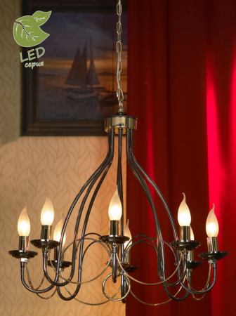 Люстры подвесные — Подвесная люстра Lussole GRLSA-4613-08 купить в 