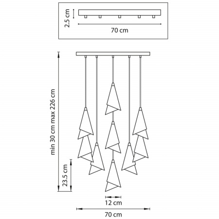 Люстры подвесные — Подвесная люстра Lightstar 757090 купить в 