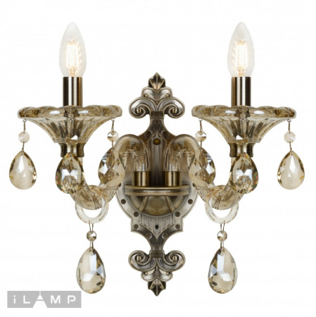 Настенные бра — Бра iLamp 61079/2 BR купить в  Настенные бра — Бра iLamp 61079/2 BR купить в
