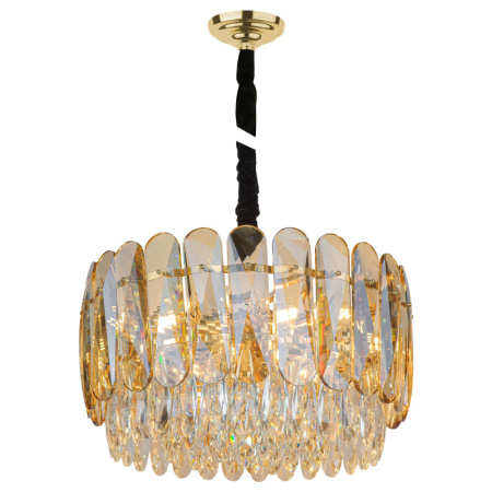Люстры подвесные — Подвесная люстра AM Group SPARKLY D500 GOLD купить в 