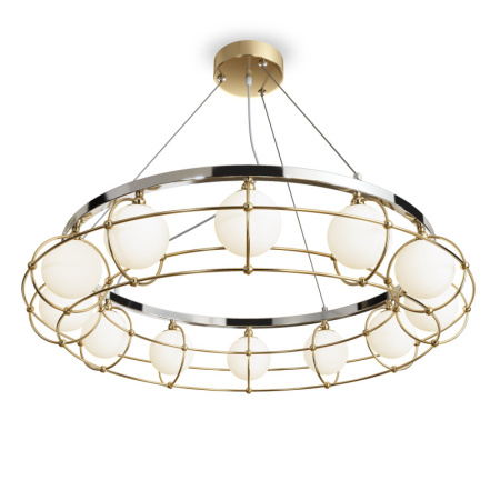 Люстры подвесные — Подвесная люстра Maytoni MOD312PL-12GCH купить в 