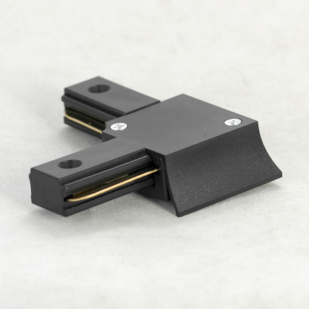 Коннекторы — Коннектор Lussole 10325 угловой коннектор черный купить в 