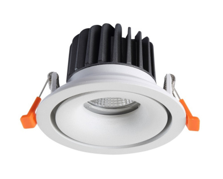 Встраиваемые точечные светильники — Встраиваемый светильник Crystal Lux CLT 005C108 WH купить в 