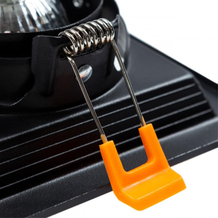 Встраиваемые точечные светильники — Встраиваемый светильник ARTE Lamp A6661PL-1BK купить в 