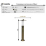 Средние уличные фонари — Садово-парковый светильник LD-Lighting LD-B880 купить в 