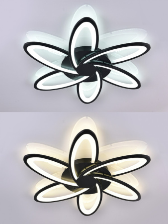 Люстры накладные — Накладная люстра Natali Kovaltseva HIGH-TECH LED LAMPS 82008 BLACK купить в  Люстры накладные — Накладная люстра Natali Kovaltseva HIGH-TECH LED LAMPS 82008 BLACK купить в