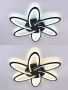 Люстры накладные — Накладная люстра Natali Kovaltseva HIGH-TECH LED LAMPS 82008 BLACK купить в  Люстры накладные — Накладная люстра Natali Kovaltseva HIGH-TECH LED LAMPS 82008 BLACK купить в