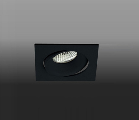 Встраиваемые точечные светильники — Встраиваемый светильник ITALLINE 619711 black купить в 