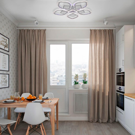 Потолочные люстры — Потолочная светодиодная люстра Seven Fires Дайано SF7043/6C-CR-L купить в  Потолочные люстры — Потолочная светодиодная люстра Seven Fires Дайано SF7043/6C-CR-L купить в