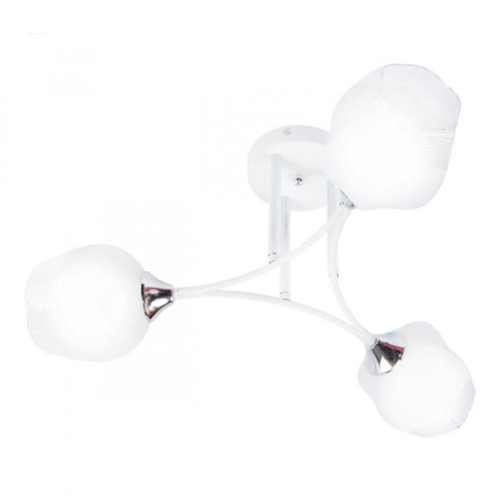 Люстры на штанге — Потолочная люстра IMEX MD.4881-3-S WH+CH купить в 