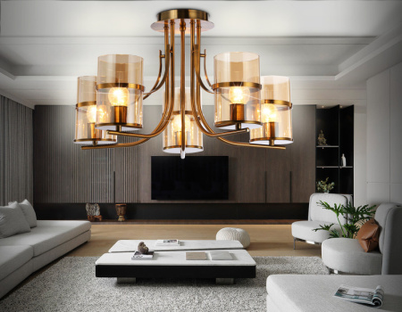 Люстры на штанге — Люстра на штанге Ambrella Light TR3222 купить в 