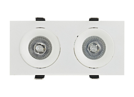 Встраиваемые точечные светильники — Встраиваемый светильник Donolux DL18412/02TSQ White купить в 