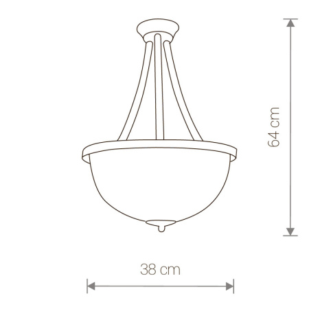Люстры накладные — Накладная люстра Nowodvorski 4140 купить в 