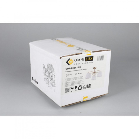 Люстры на штанге — Люстра на штанге Omnilux OML-65017-03 купить в 