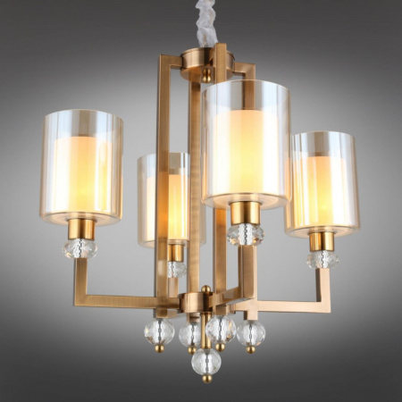 Люстры подвесные — Подвесная люстра Omnilux OML-80003-04 купить в 